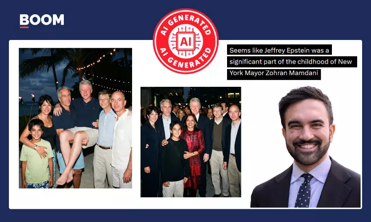 Viral Photos Of NYC Mayor Zohran Mamdani With Jeffrey Epstein Are AI-Generated