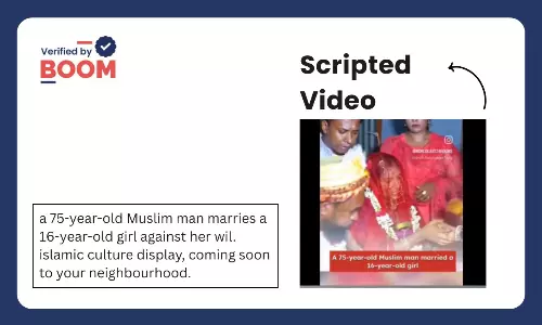 Scripted Video Peddled As Elderly Muslim Forcing Minor Into Marriage