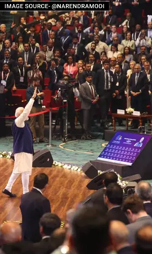 PM Modi Unveils ‘MANAV’ Vision At AI Impact Summit