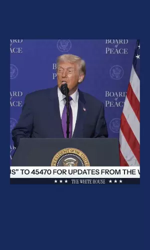 Trump Announces $10B Peace Fund At Board Of Peace, Issues Iran Warning