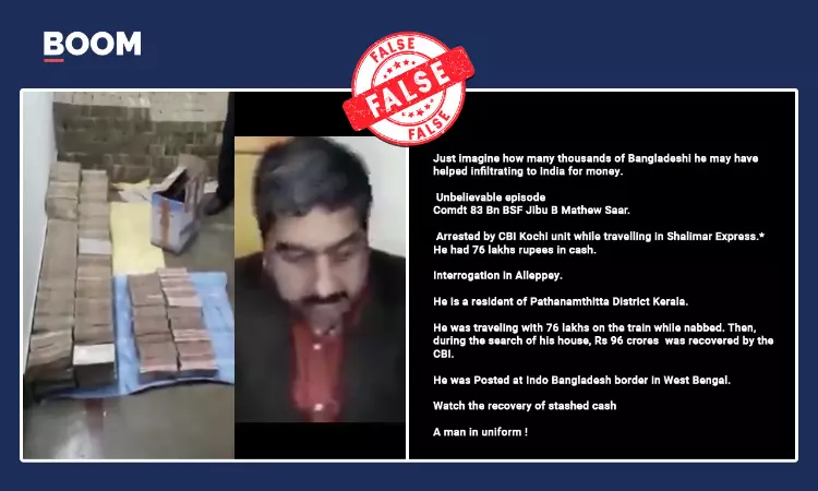 Unrelated Video Falsely Linked To 2018 BSF Commandant’s Arrest