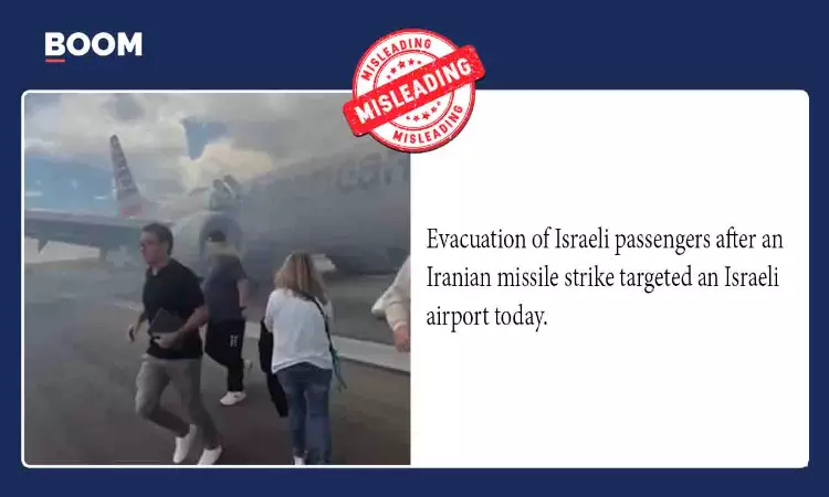 US-Iran War: Old Video From US Viral As Evacuation At Israeli Airport