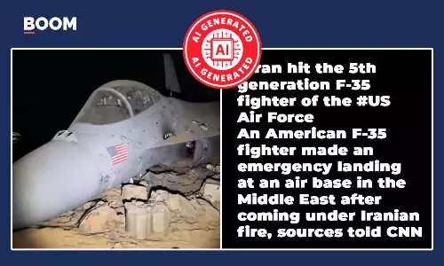 Video Of Destroyed, Abandoned US Fighter Jets Is AI-Generated