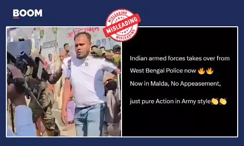 Video From Bangladesh Viral As Indian Army Deployment In Bengal Amid Unrest