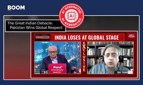 Video Of Shashi Tharoor Criticising India’s US-Iran War Strategy Is Deepfake