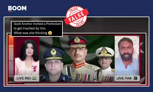 Digitally Altered Video Peddled As Pak Panelist Mocking Chitra Tripathi