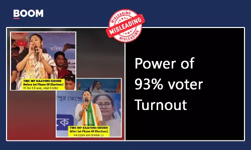 TMC MP Saayoni Ghoshs Speeches Peddled With Misleading Communal Spin