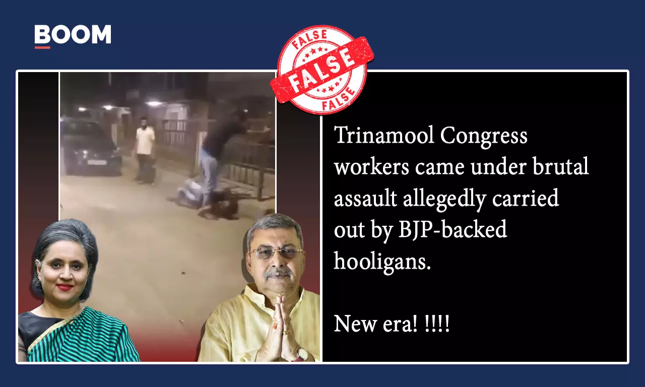TMC Leaders Share Maharashtra Video As Attack On Party Worker In Bengal