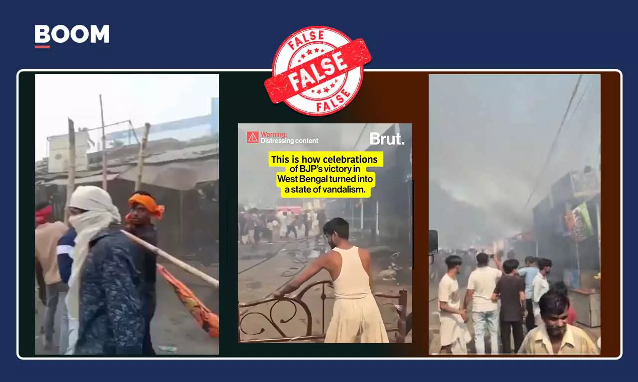 Old, Unrelated Visuals Falsely Linked To Bengal Post-Poll Violence
