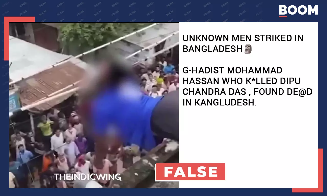 Video Of Youth Electrocuted In Bangladesh Linked To Dipu Das Lynching Case