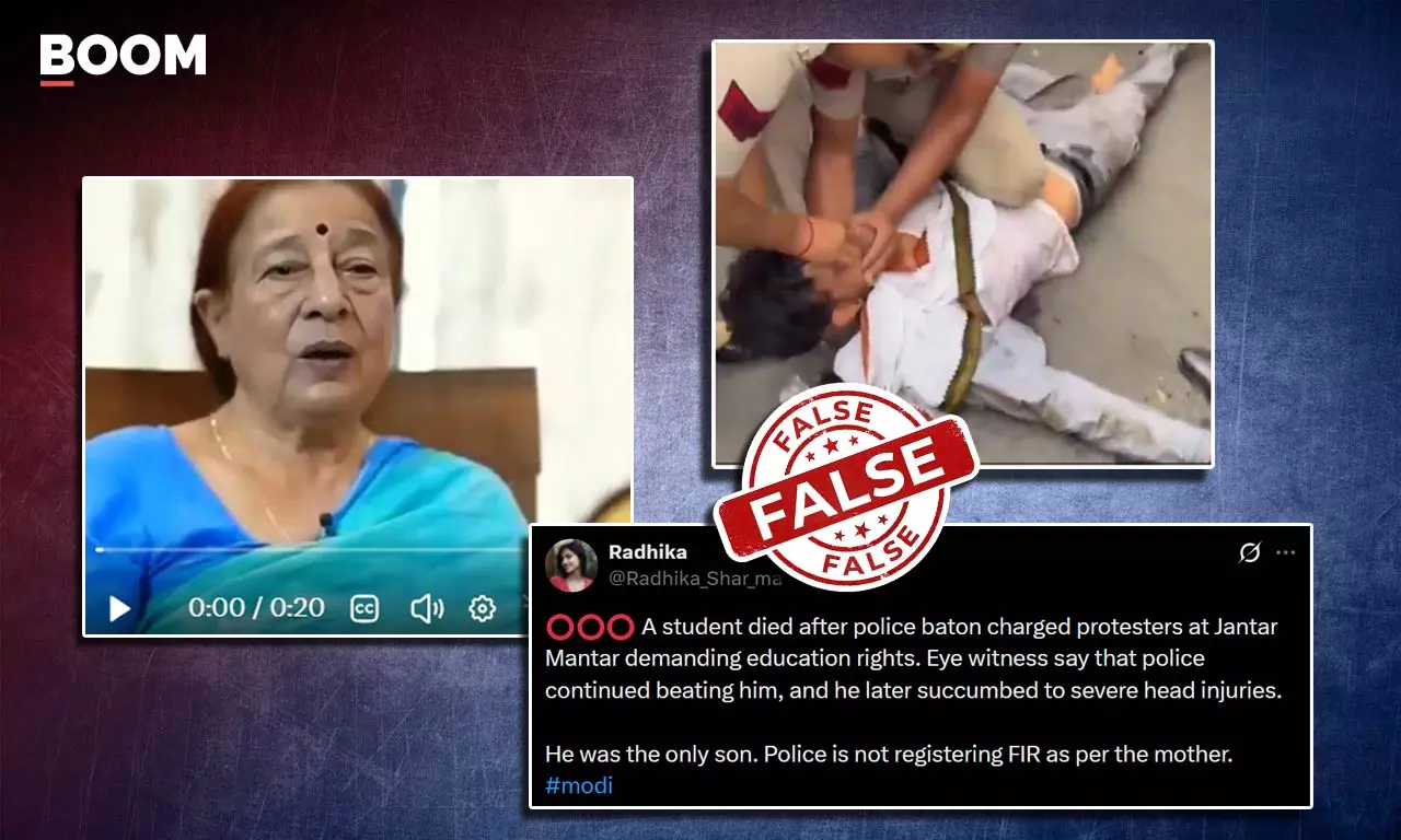 AI-Generated Visuals Falsely Shared As Deaths After Lathicharge At CJP Protest