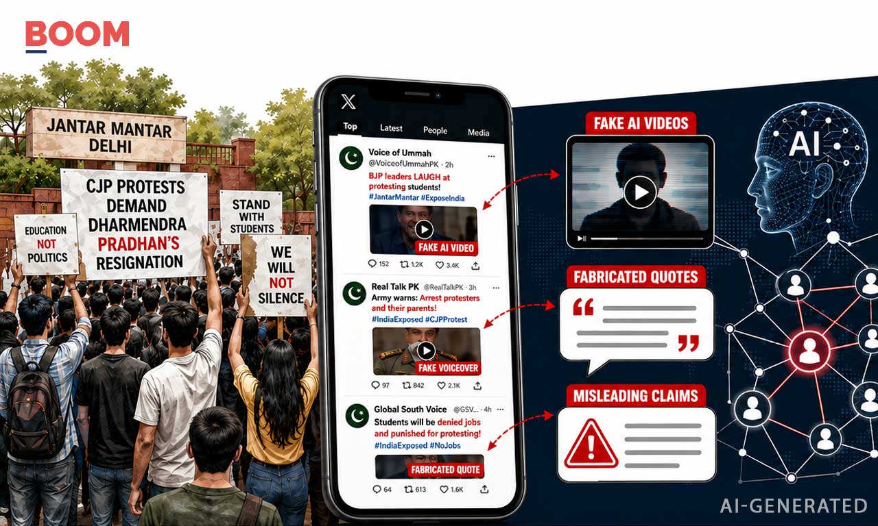AI-Driven Deepfakes Target CJP Protests in India