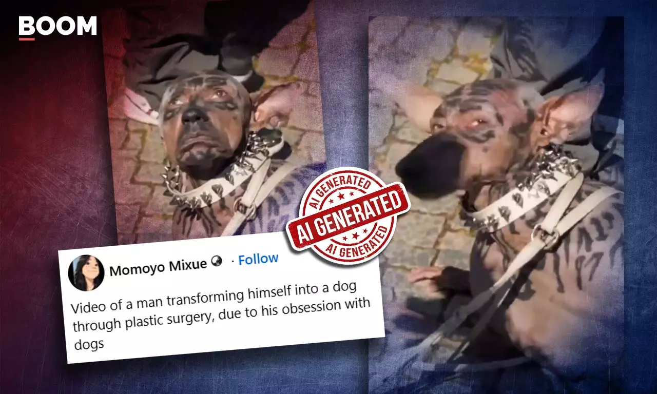 AI Video Falsely Shared As Japanese Man Who Transformed Into Dog AI Video Falsely Shared As Japanese Man Who Transformed Into Dog