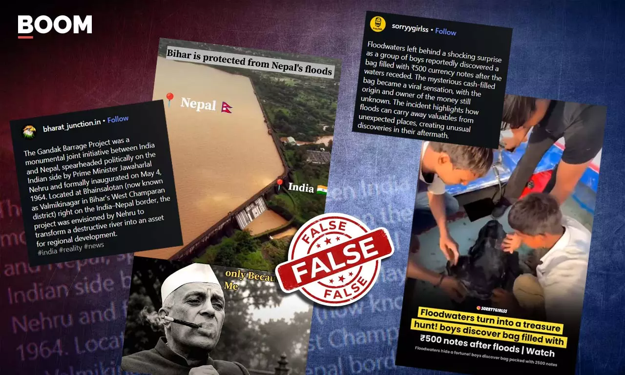 Old, Unrelated Videos From India Falsely Linked To Nepal Floods Old, Unrelated Videos From India Falsely Linked To Nepal Floods