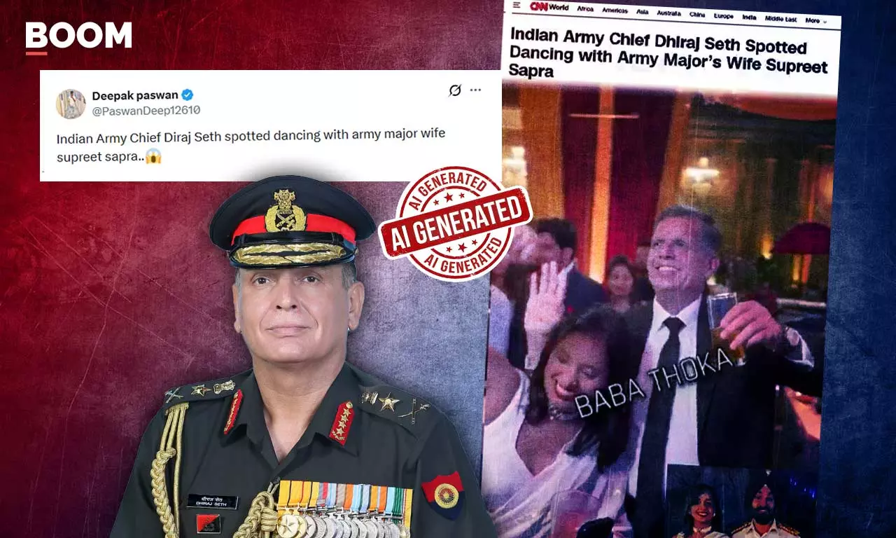 Video Of CAO Dhiraj Seth And Army Majors Wife Dancing Is A Deepfake