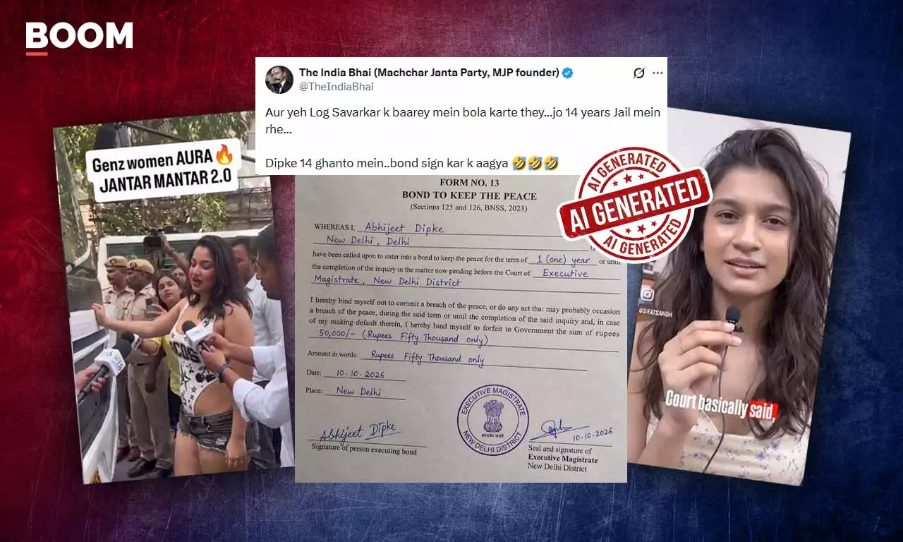 AI Visuals Falsely Linked To CJP Fuel Misinformation Amid CEC Protests