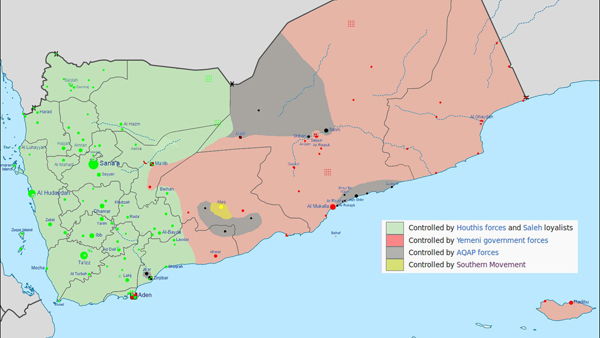 Yemen Main Map