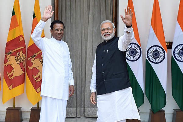 modiw with sirisena