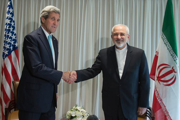 Kerry with Zarif