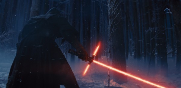 A still from the second teaser for The Force Awakens.