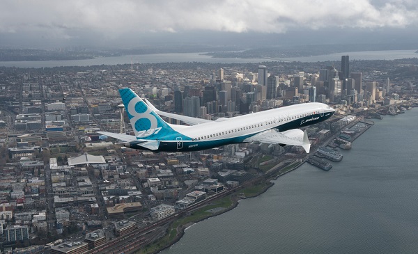 Boeing 737 max 8 plane