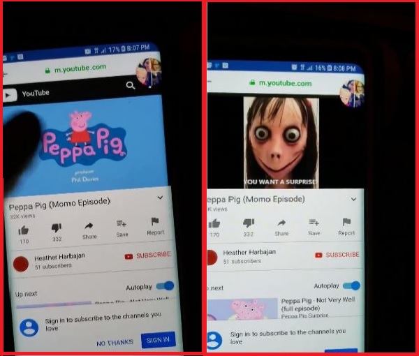 Parents, alert! The dangerous Momo challenge has hacked Peppa Pig videos on  ! - Times of India