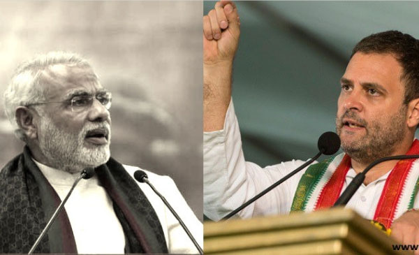 PM Modi and Rahul Gandhi - 2019 Lok Sabha Elections