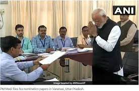 filing nomination paper rahul gandhi and narendra modi
