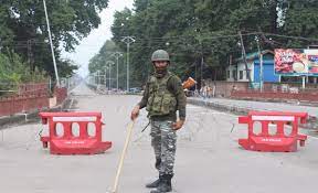 Srinagar on August 15, Independence Day