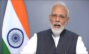 Modi Narendra Adressing Media on Article 370