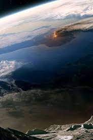 Graphic image of volcano taken 6 years ago