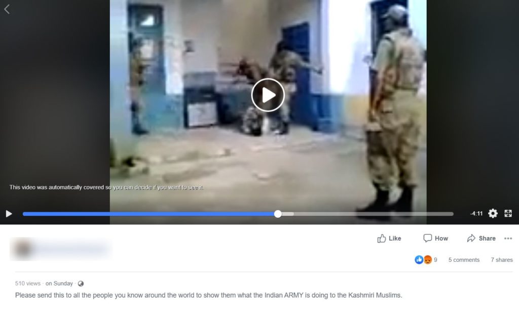 Pakistan army video viral on fb