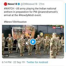 US army cnn news 18 tweet
