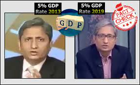 Ravish Kumar-A misleading post