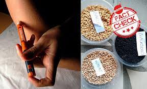 Cereals help in curing diabetes