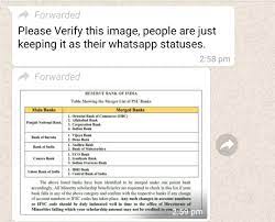 Image shows WhatsApp screenshot of message claiming Rs. 2000 notes invalid after October 10, 2019